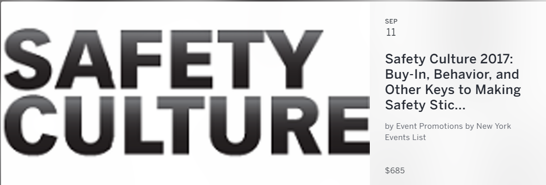 CONFERENCE SNAPSHOT: Safety Culture 2017 will show employers how to enhance performance and strengthen safety compliance through culture, using tactical strategies implemented at real VPP sites and other successful workplaces.